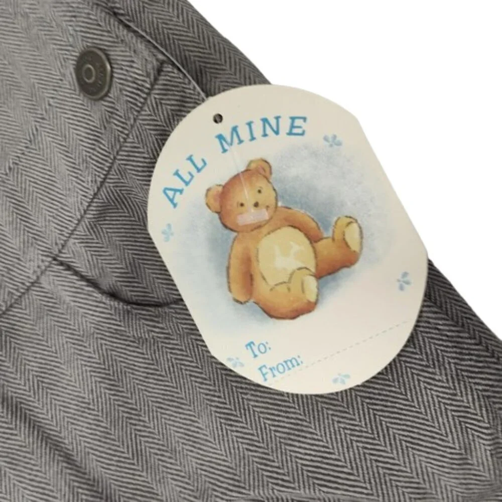 All Mine 24 Month 100% Cotton Coveralls NWT Holiday Bear